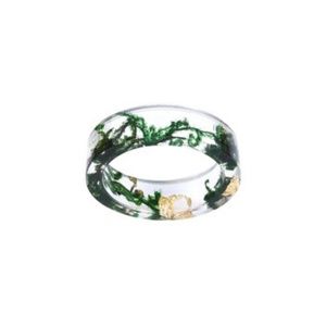 Green Marine Algae Band Ring Streetregion